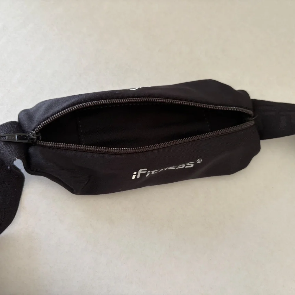 Fitness Adjustable‎ Black Athletic Belt.